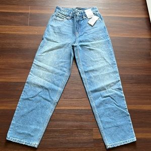 Original use, men’s jeans. 27x30, relaxed straight, new with tags
